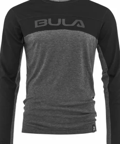 Bula Men's Retro Merino Wool Crew Black