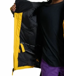 Burton Kids Ascutney Jacket Goldenrod/True Black Discount
