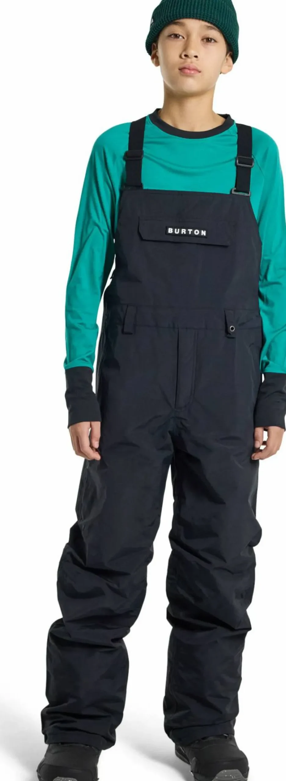 Burton Kids Skylar Bib True Black