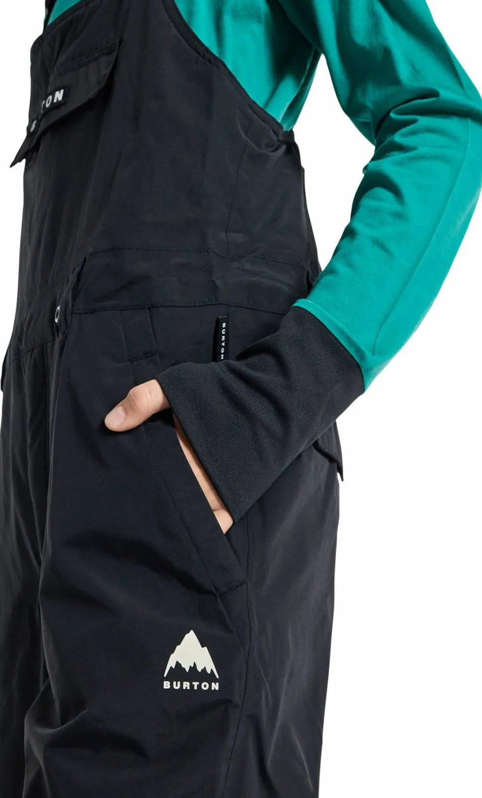 Burton Kids Skylar Bib True Black