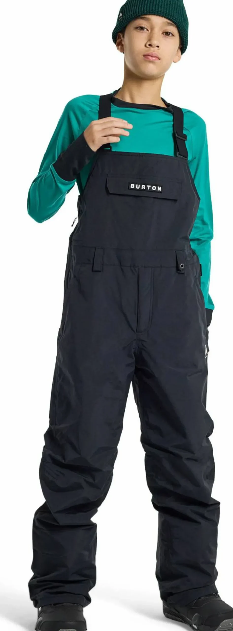 Burton Kids Skylar Bib True Black