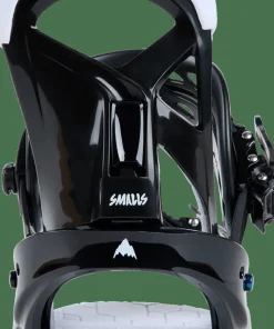 Burton Kids' Smalls Re:Flex Snowboard Bindings Black