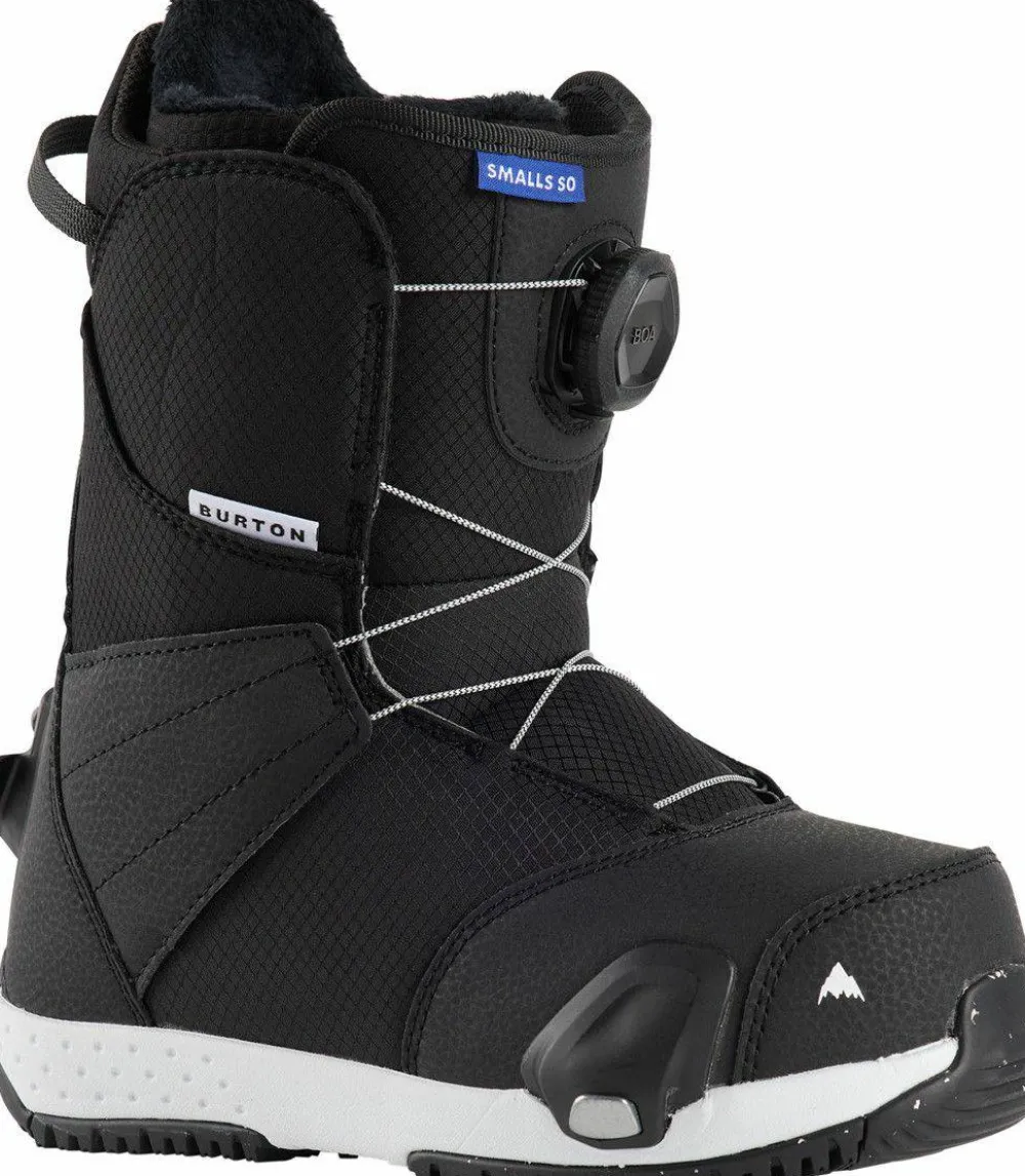 Burton Kids' Smalls Step On Snowboard Boots Black Discount
