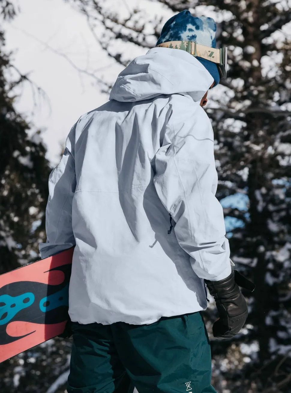 Burton Men's Ak Gore Cyclic Jacket Gray Cloud