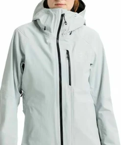 Burton Women's Ak Gore Upshift Jacket Gray Cloud Discount