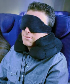 Cabeau Midnight Magic Sleep Mask Black New