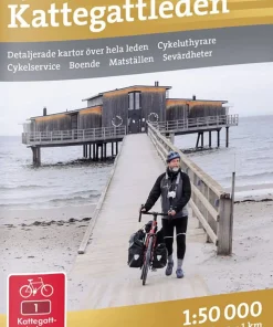Calazo förlag Cykelatlas Kattegattleden 1:50.000 NoColour