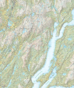 Calazo förlag Gullfjellet & Osterøy 1:25 000 Trail map Sale