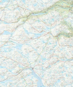 Calazo förlag Hardangervidda Øst, Rjukan & Gaustatoppen 1:50 000 Hiking map