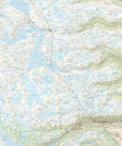 Calazo förlag Hardangervidda Øst, Rjukan & Gaustatoppen 1:50 000 Hiking map
