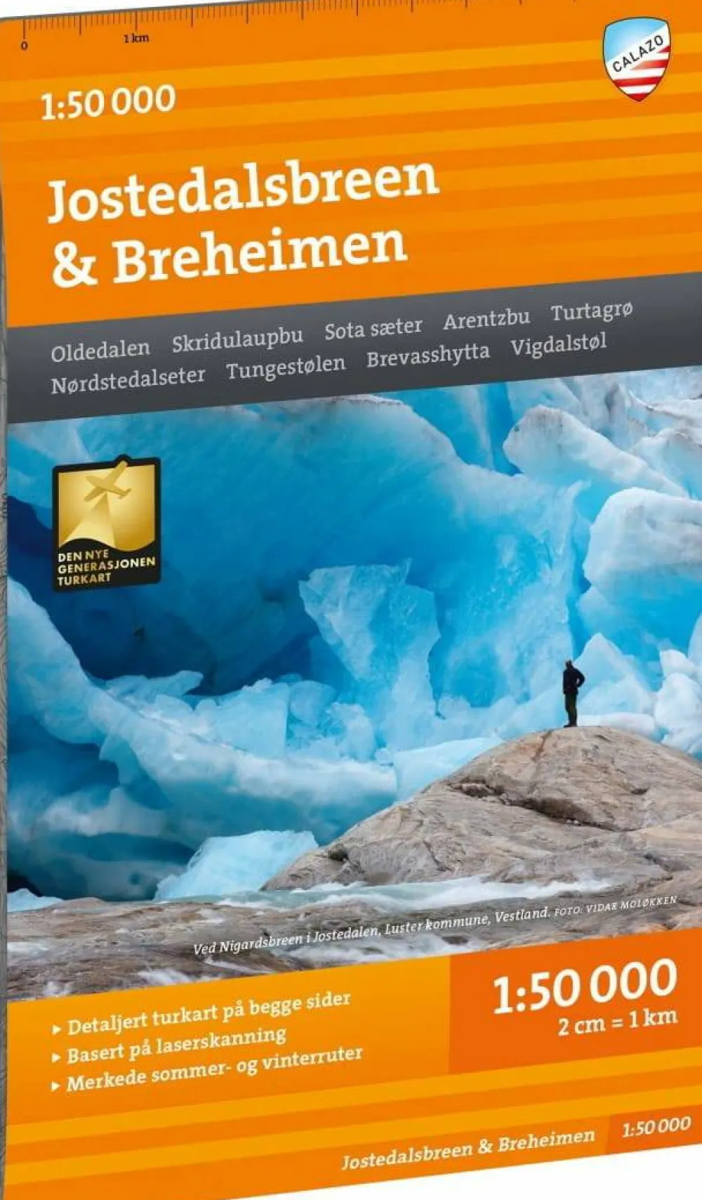 Online Jostedalsbreen & Breheimen 1:50 000 Övrig Utrustning