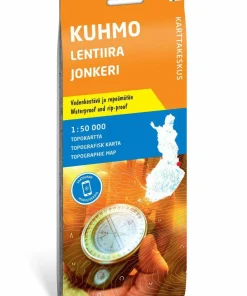 Best Kuhmo, Lentiira & Jonkeri 1:50 000 Paddling