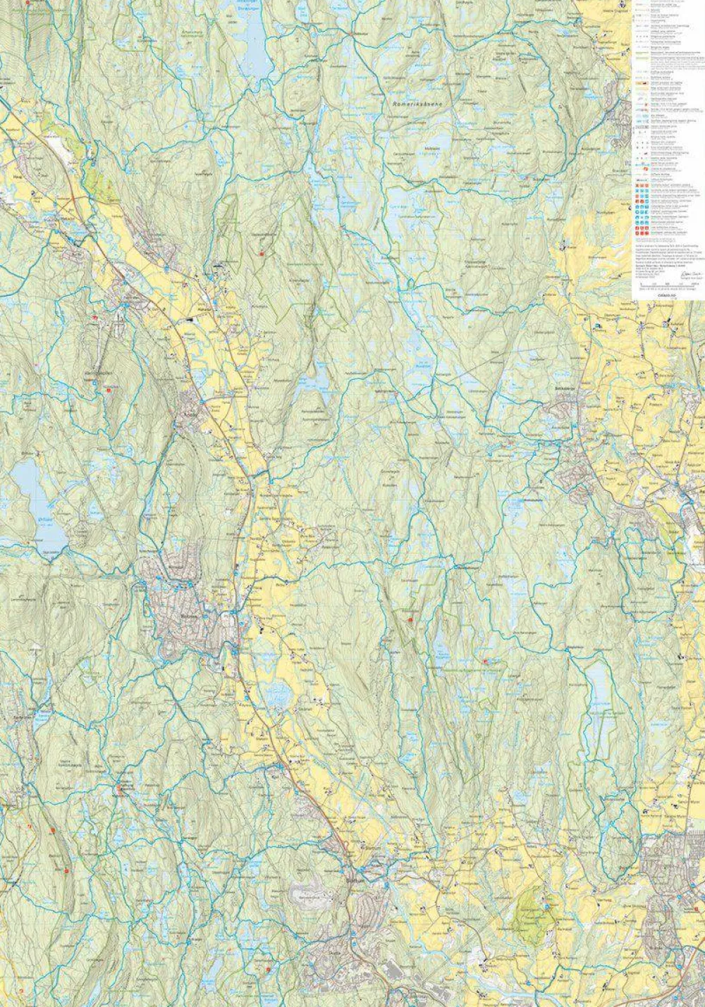 Outlet Oslo: Romeriksåsene 1:20 000 Övrig Utrustning