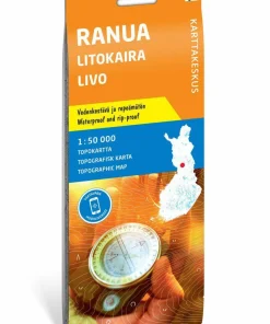 Calazo förlag Ranua, Litokaira & Livo 1:50 000 Topographic map Sale