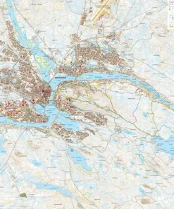 Rovaniemi: Napapiiri & Ounasvaara 1:25 000 Övrig Utrustning