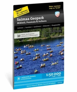 Outlet Saimaa Geopark Mikkeli, Puumala & Sulkava 1:50.000 Paddla