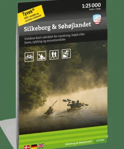 Calazo förlag Silkeborg & Søhøjlandet 1:25.000 NoColour