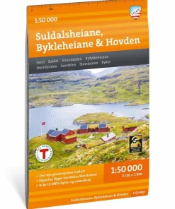 Hot Suldalsheiane Bykleheiane & Hovden 1:50 000 Övrig Utrustning
