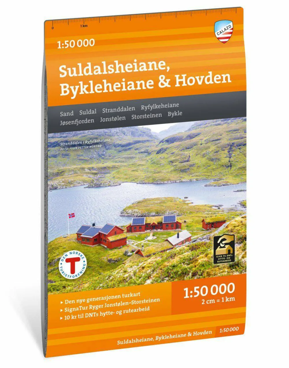 Hot Suldalsheiane Bykleheiane & Hovden 1:50 000 Övrig Utrustning