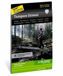 Calazo förlag Tampere Orivesi 1:25.000 NoColour Best