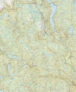 Calazo förlag Vassfarstien 1:50 000 Hiking map