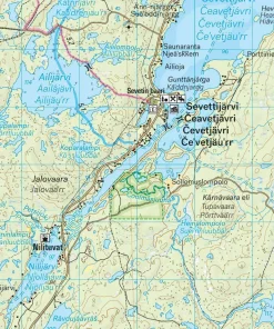 New Vätsäri & Kessi 1:50 000 Fiske