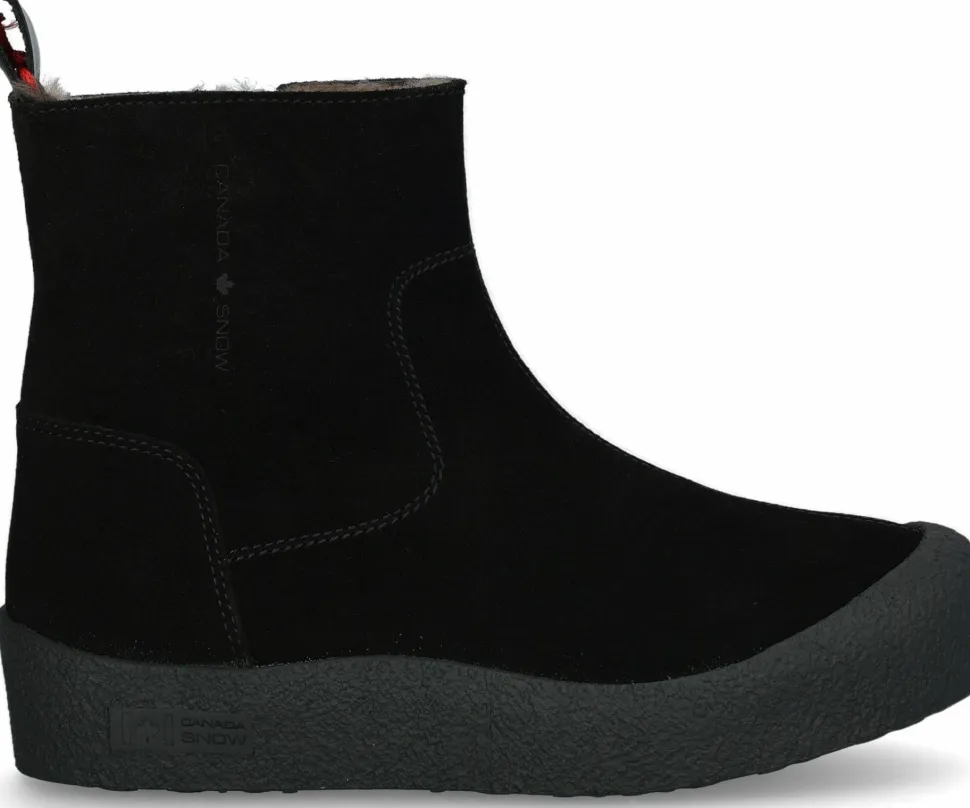 Canada Snow Men's Quebec Suede Black