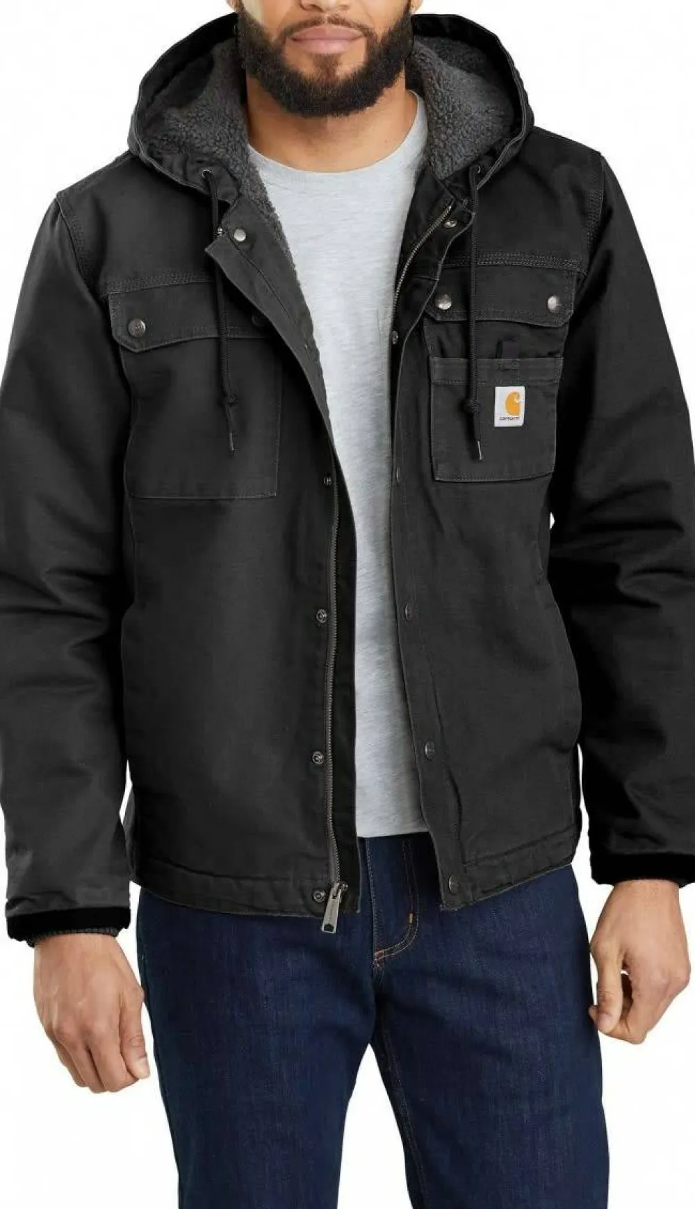 Carhartt Men's Bartlett Jacket Black Outlet