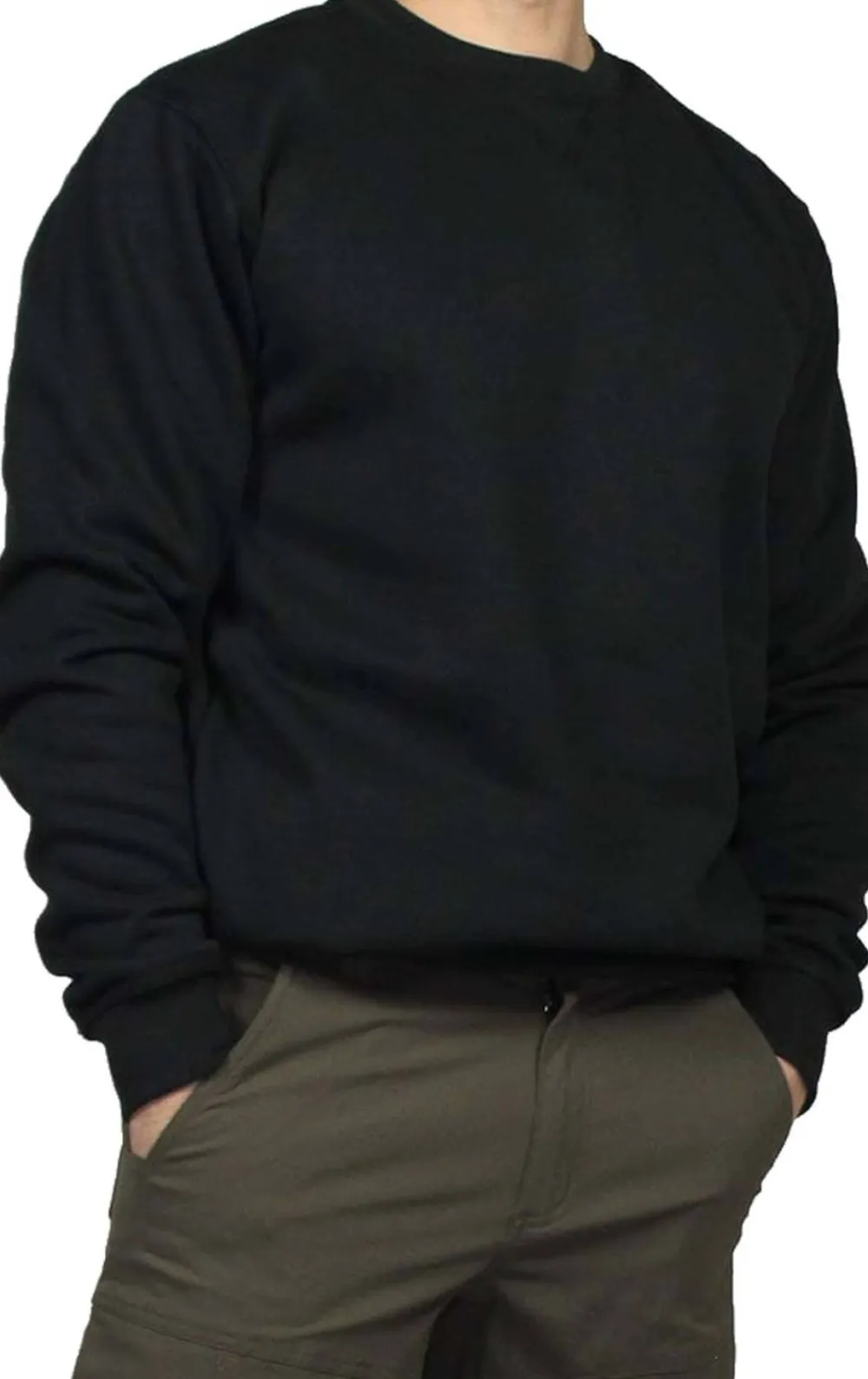 Sale Men's Midweight Crewneck Sweatshirt Herrtröjor & Skjortor