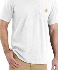 Online Men's Workwear Pocket S/S T-Shirt Herrtröjor & Skjortor