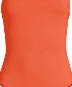 Casall Women's Deep Racerback Swim Suit Sunrise Discount