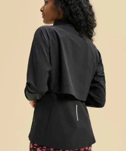 Casall Women's Dynamic Windbreaker Jacket Black Discount