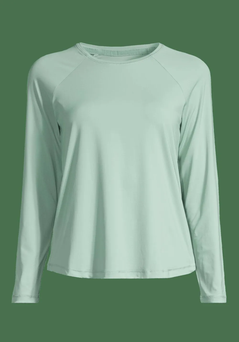 Casall Women's Essential Long Sleeve Statue Green New