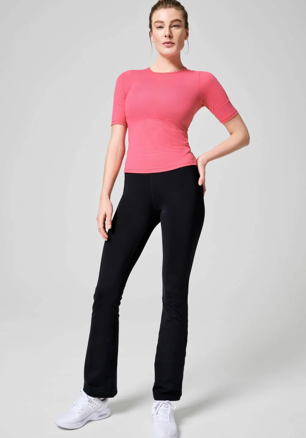 Casall Women's Flare High Waist Pant Black Hot
