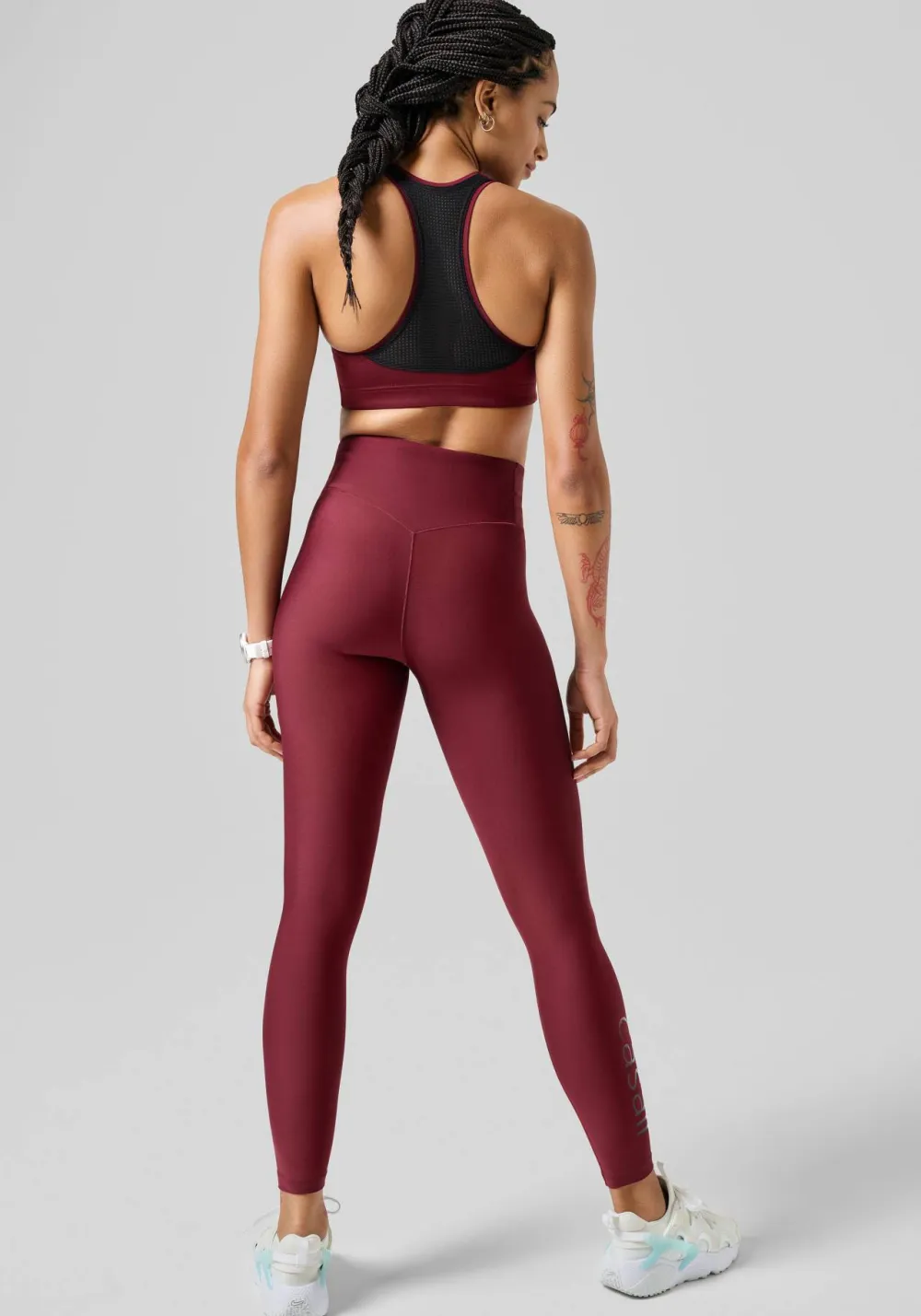 Casall Women's Graphic Sport Tights Evening Red Discount