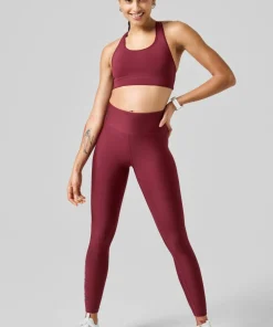 Casall Women's Graphic Sport Tights Evening Red Discount