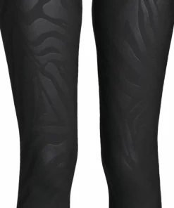 Casall Women's Heat Printed High Waist Tights Zebra Black Outlet