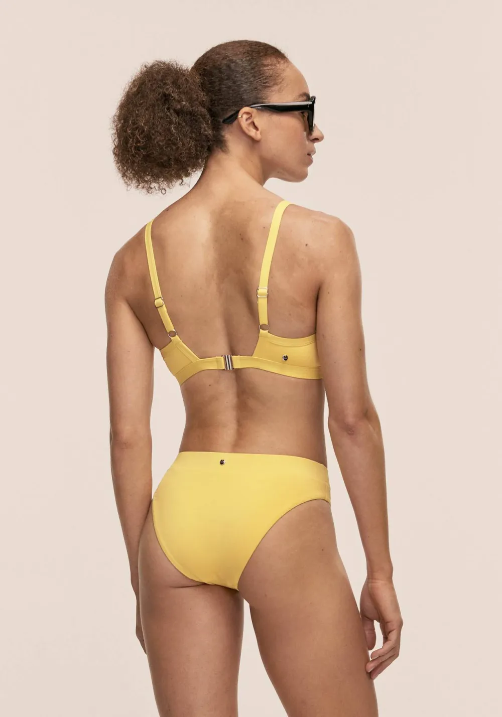 Casall Women's High Waist Bikini Brief Sunflower