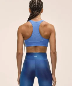 Casall Women's Iconic Sports Bra Riviera Blue New