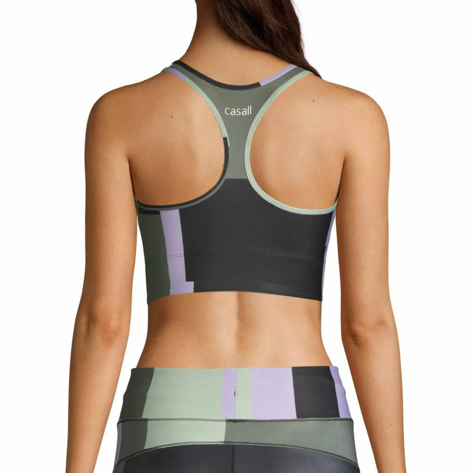 Casall Women's Printed Sport Top Block Print