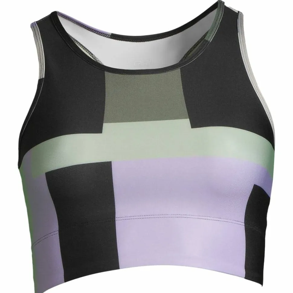 Casall Women's Printed Sport Top Block Print