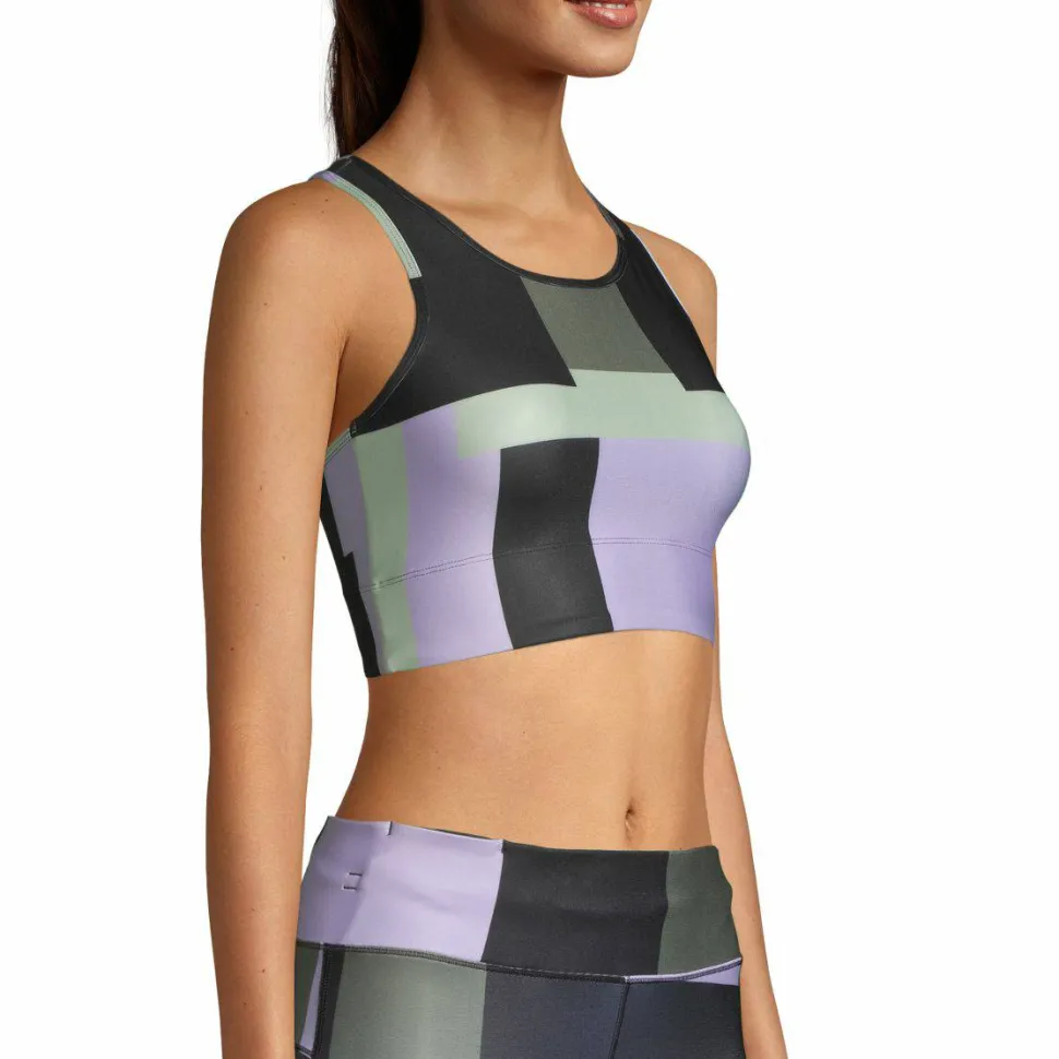 Casall Women's Printed Sport Top Block Print
