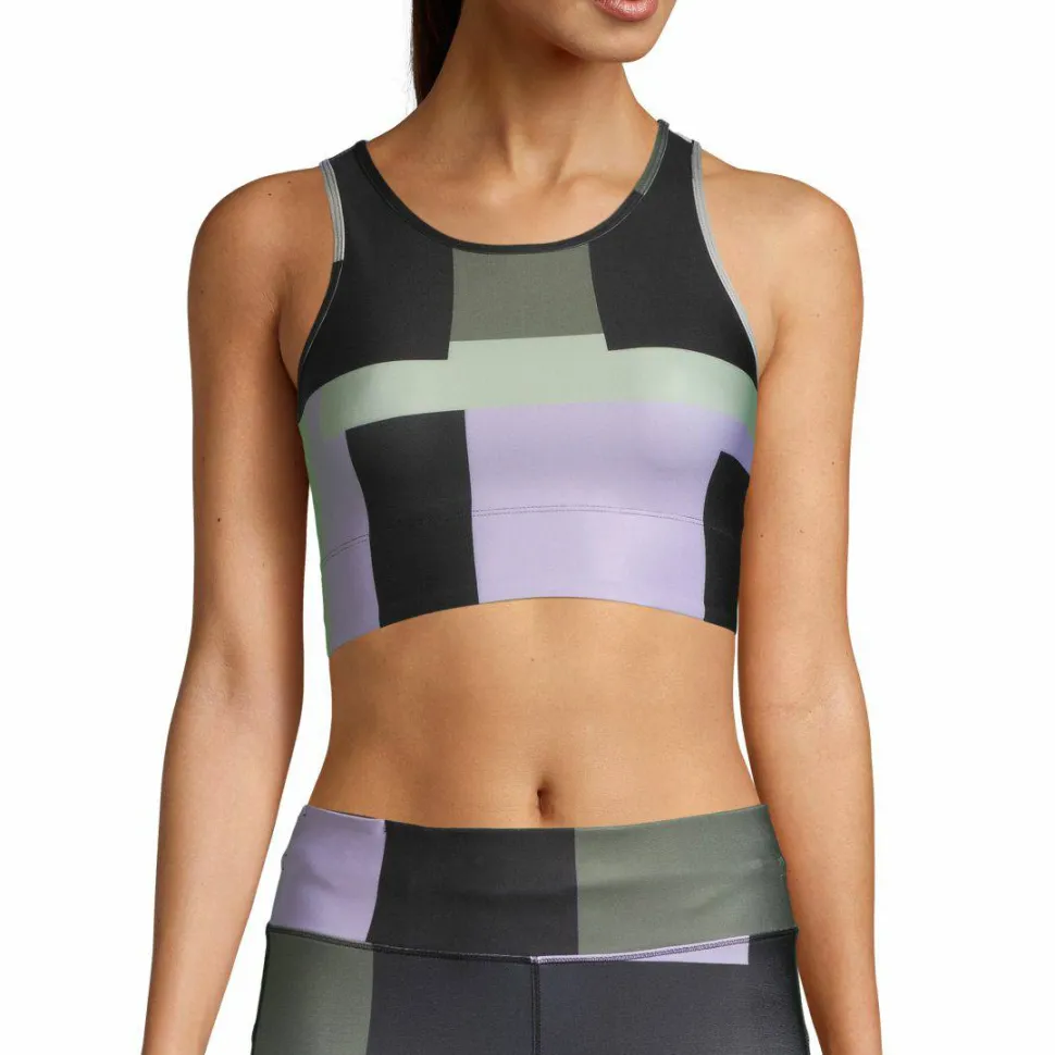 Casall Women's Printed Sport Top Block Print
