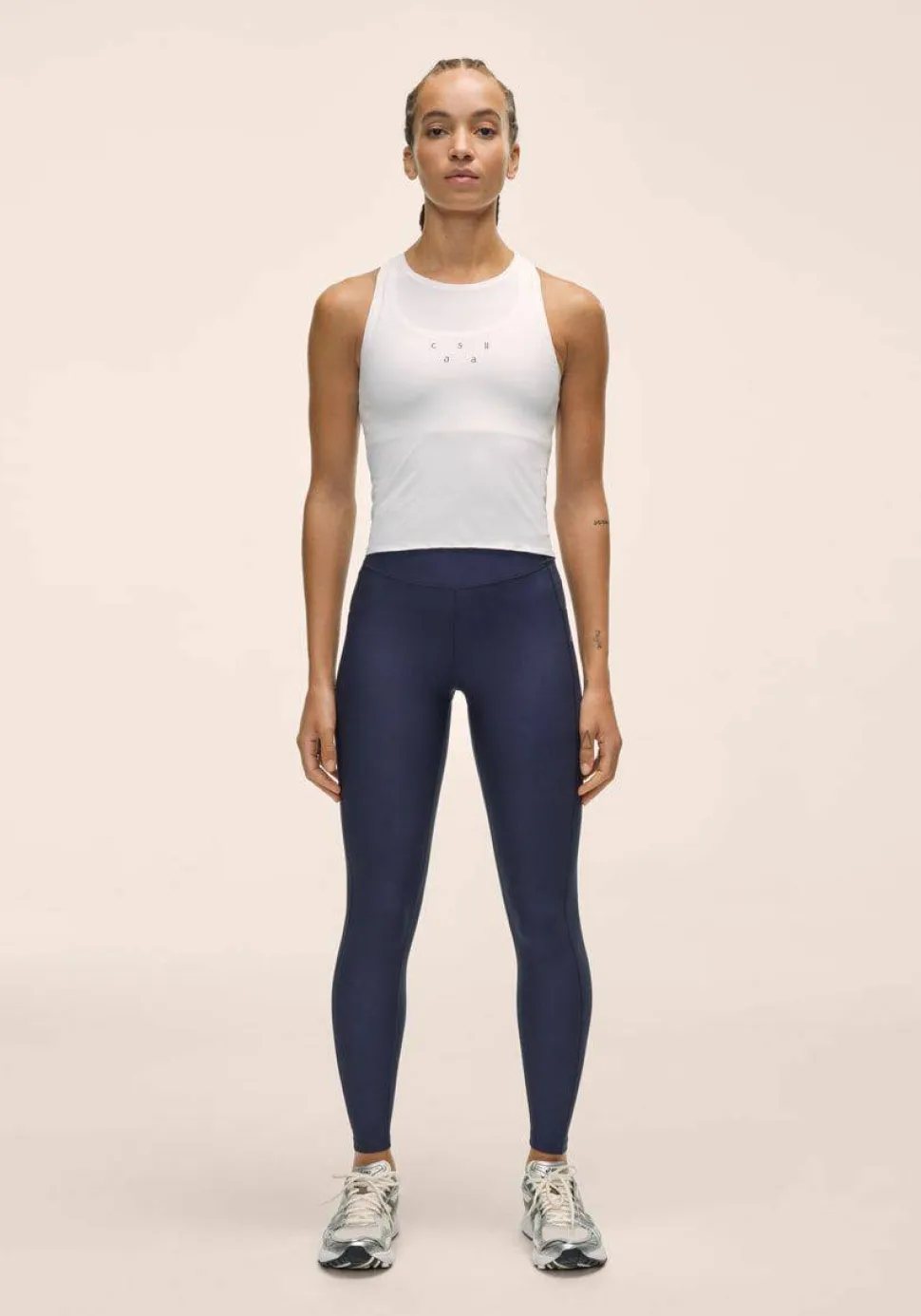 Casall Women's Pure Pocket High Waist Tights Core Blue