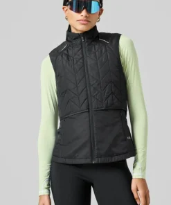 Online Women's Quilted Running Vest Västar Dam