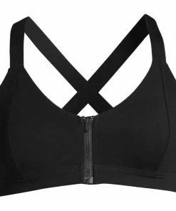 Casall Women's Scuba Zip Bikini Top Black Hot