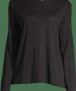 Casall Women's Soft Texture Long Sleeve Black Best
