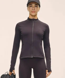 Casall Women's Soft Touch Zip Jacket Black
