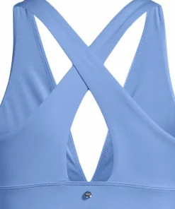 Casall Women's V-Neck Crossback Bikini Top Riviera Blue Clearance