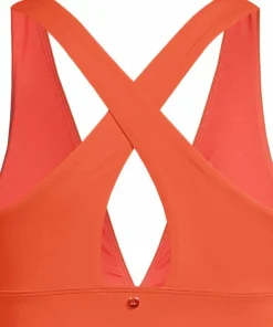 Casall Women's V-Neck Crossback Bikini Top Sunrise